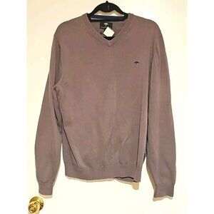 Fynch & Hatton Sweater Men XL Russet Brown Old Money Classic Academia University